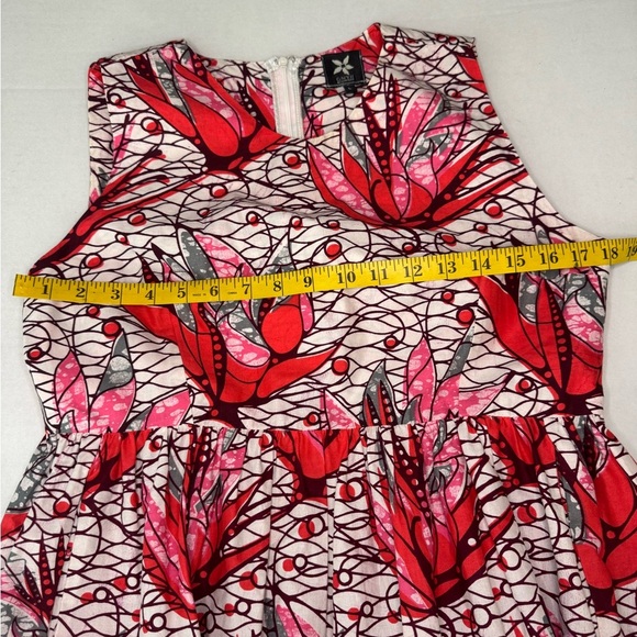 ONYII & Company Floral Sleeveless Maxi Dress - Red, Black And White Size L #189 - Picture 14 of 15